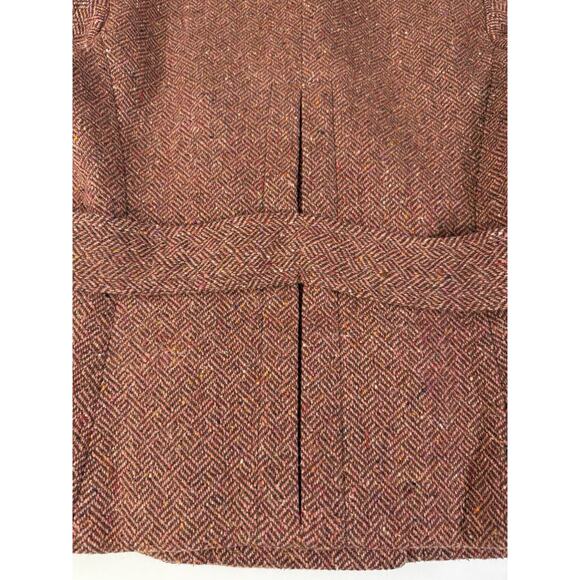 Gap Tweed Pea Coat Double-breasted Wool Blend Women's Size 4 - Picture 10 of 11